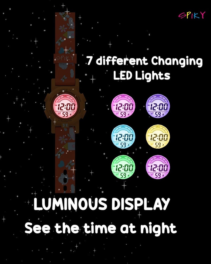 SPIKY Multi-functional Digital Sports Watch for Kids - Image 4